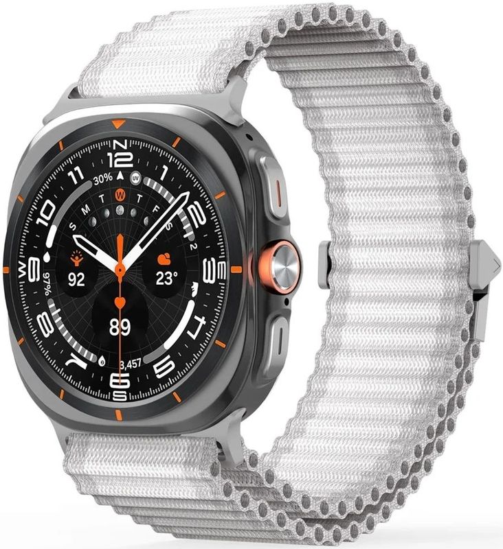 Dux Ducis - Strap YC - Horlogebandje - Zwart - Nylon Weefsel