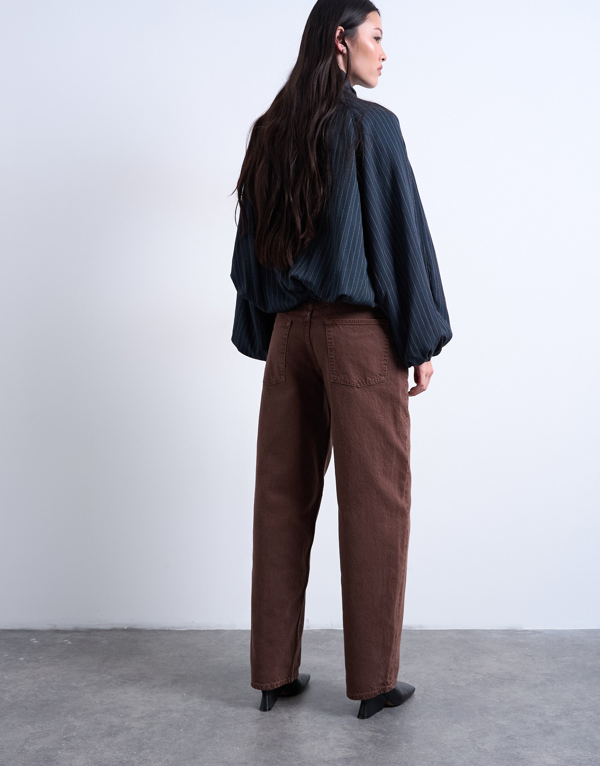 TSLOWRIE Low rise Baggy fit Jeans