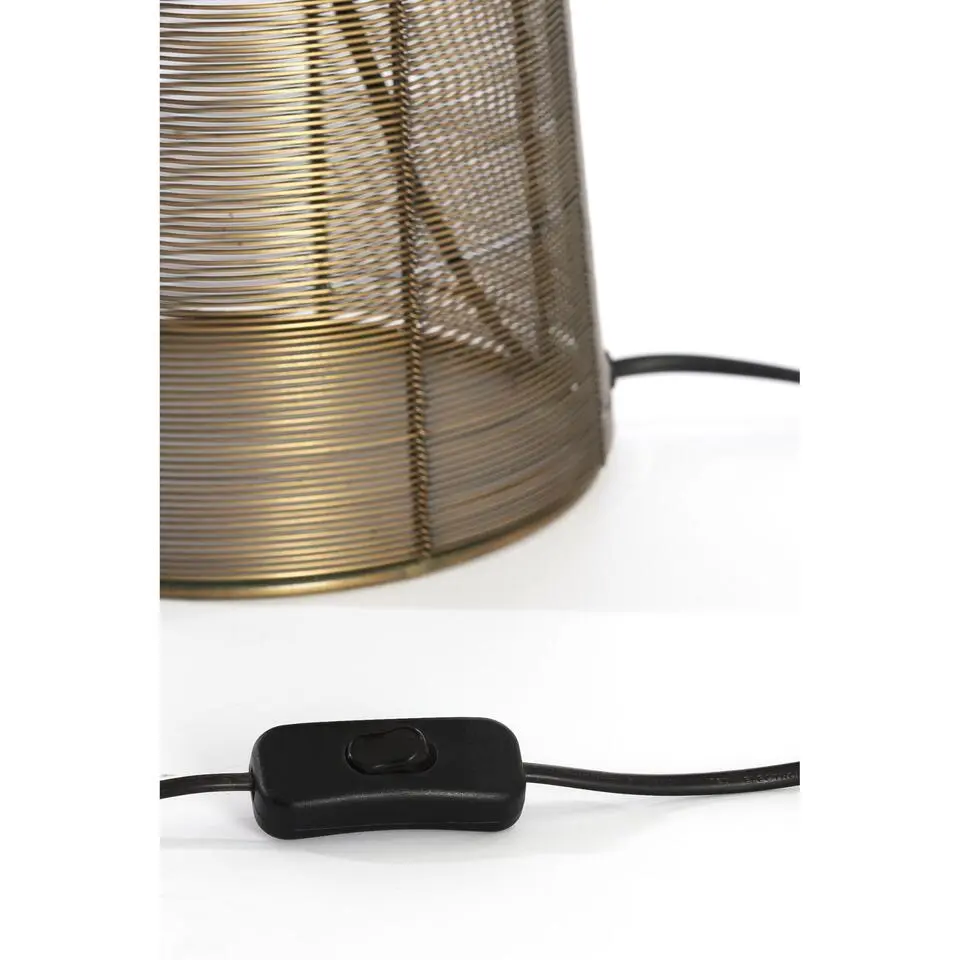 Tafellamp Aboso - Brons - Ø24cm