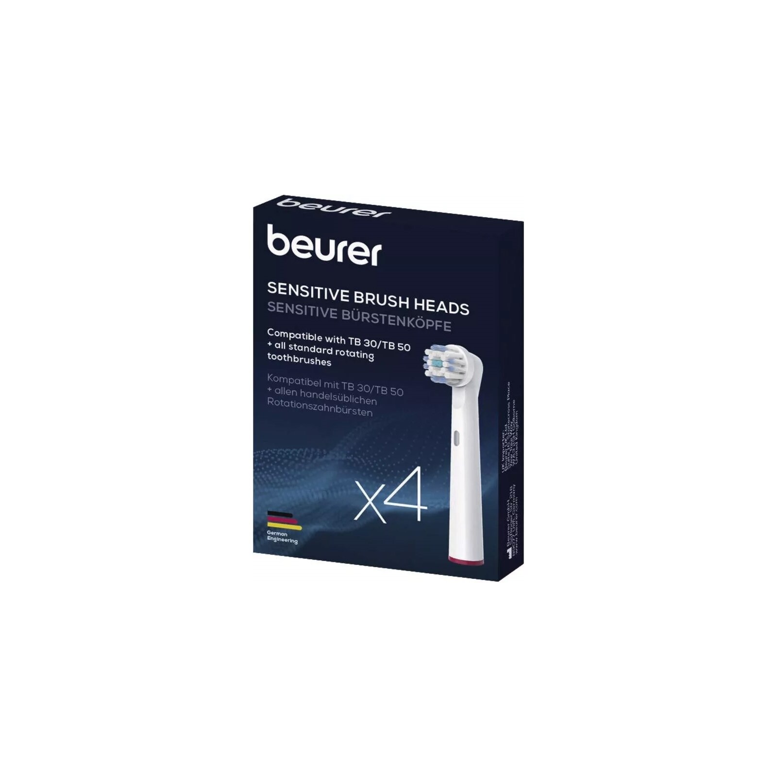 Beurer Sensitive Bürstenköpfe 4 Stück