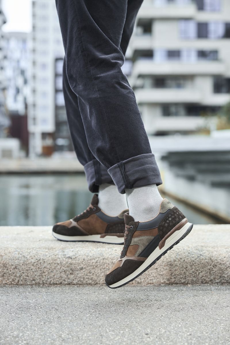 Rieker Sneakers Bruin Heren