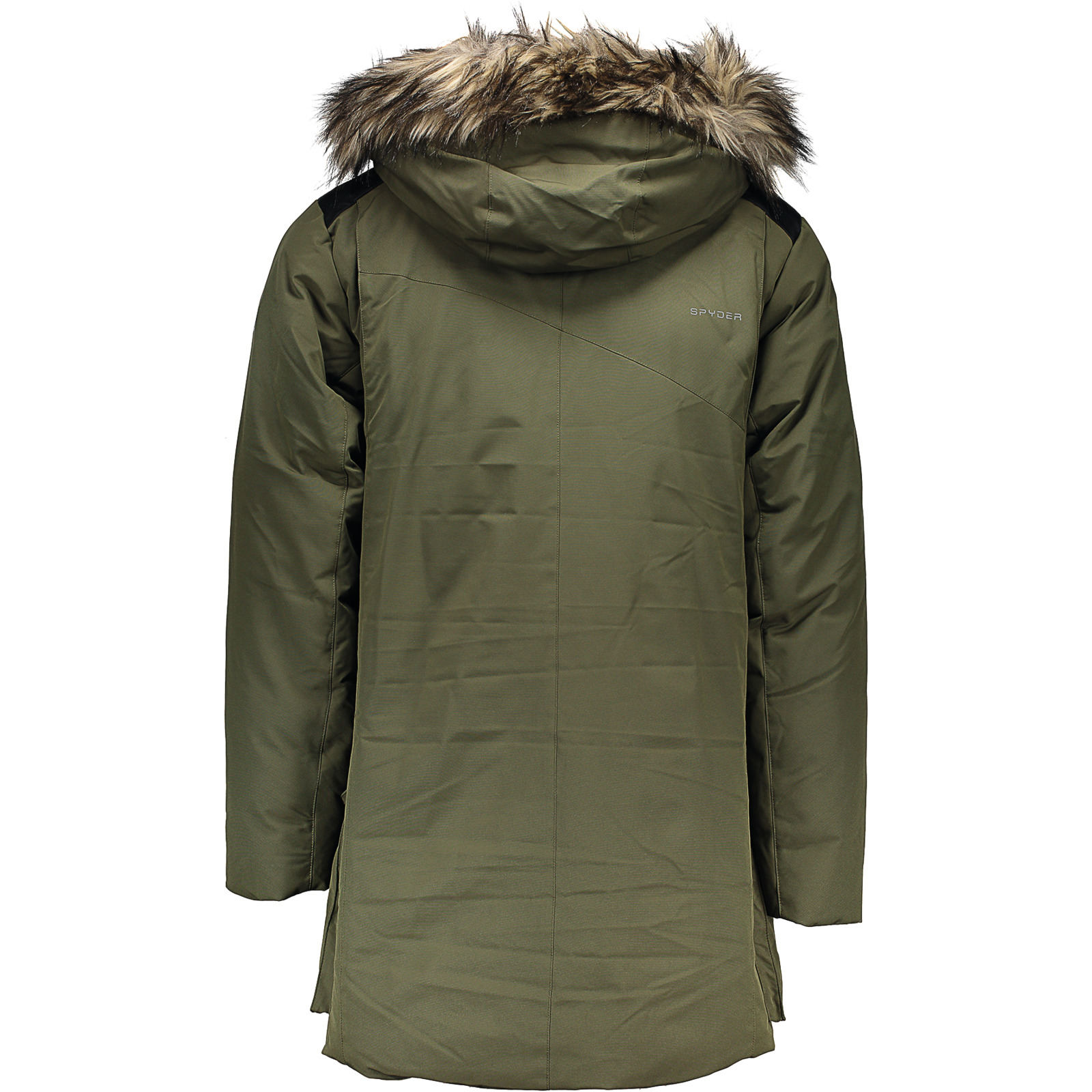 Spyder Herren-Parka Deck Faux Fur XXL, multicolor