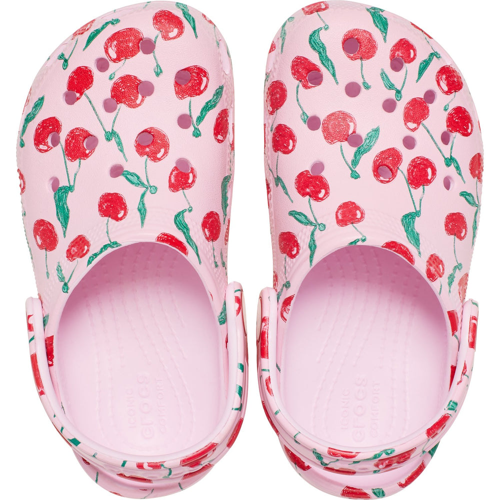 Køb Crocs Pink Milk Classic Fresh Fruits Clog