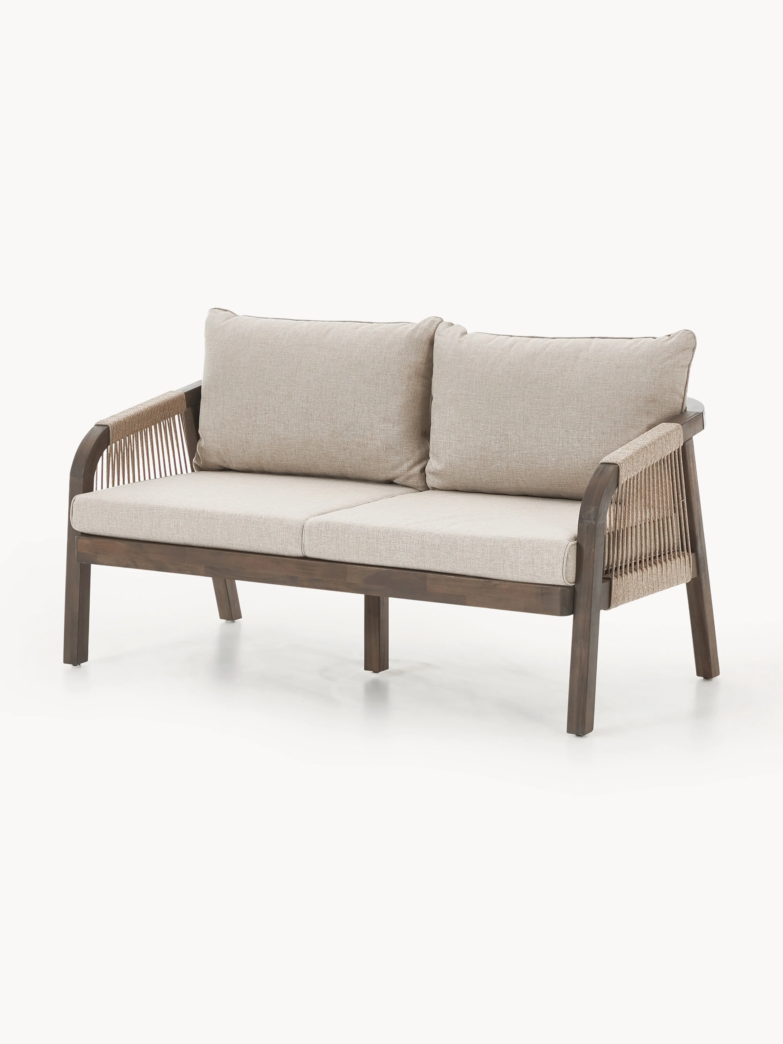 Tuin loungebank Lu (2-zits) van acaciahout