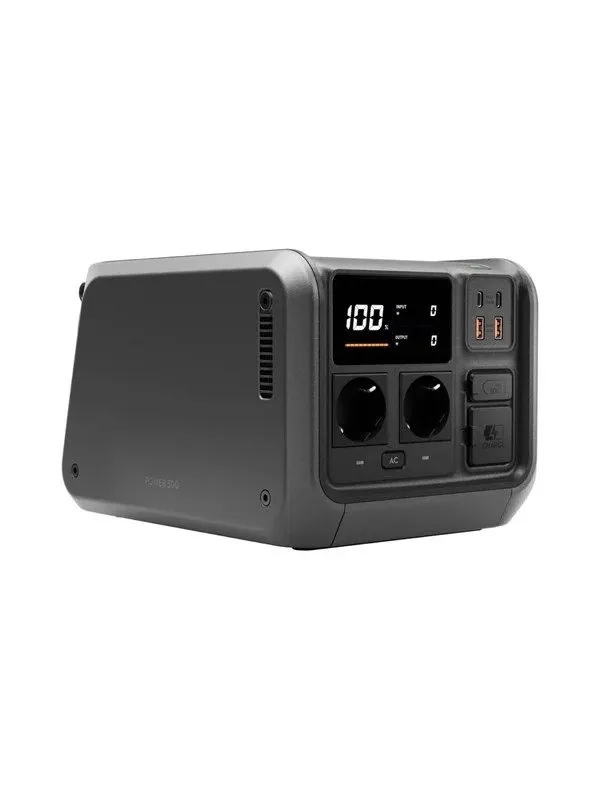 DJI Power 500, Lithium jern fosfat (LiFePO4), Vekselstrøm, Solar, 512 Wh, 1000 W, 240 W, 9 - 27 V