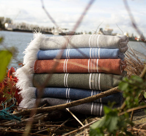THE ONE TOWELLING OTRHA - Fouta en coton et polyester recyclé