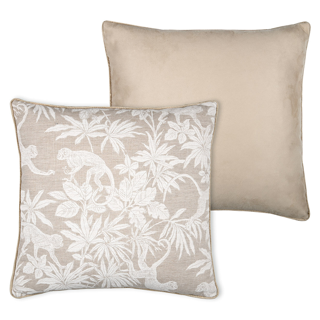 Stof Coussin Sapajou Solveig blanc mat - 50x50 cm
