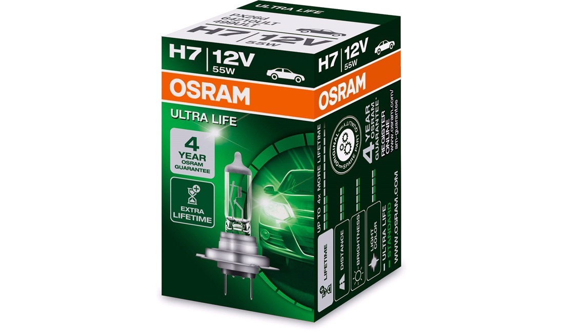 Pære H7 Ultra Life - Osram