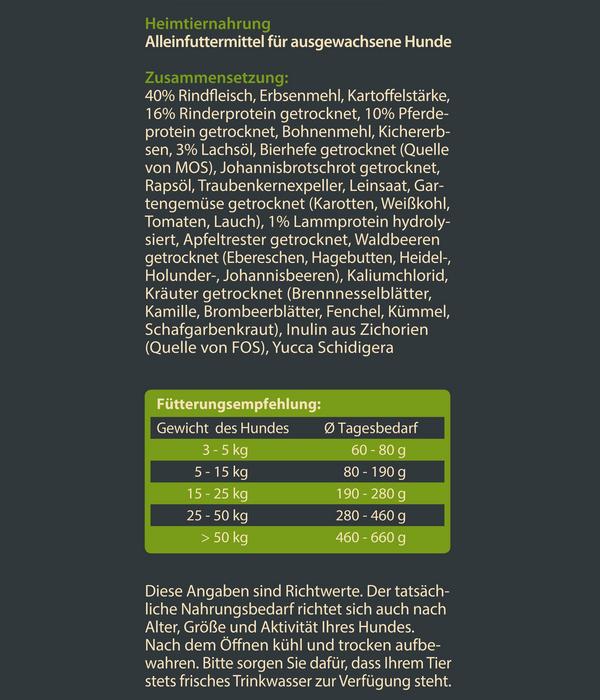 Dehner Wild Nature Trockenfutter für Hunde