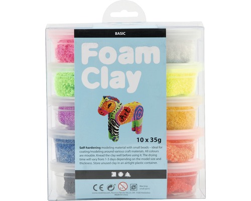 Foam Clay® assortiment 1, 10x35 g