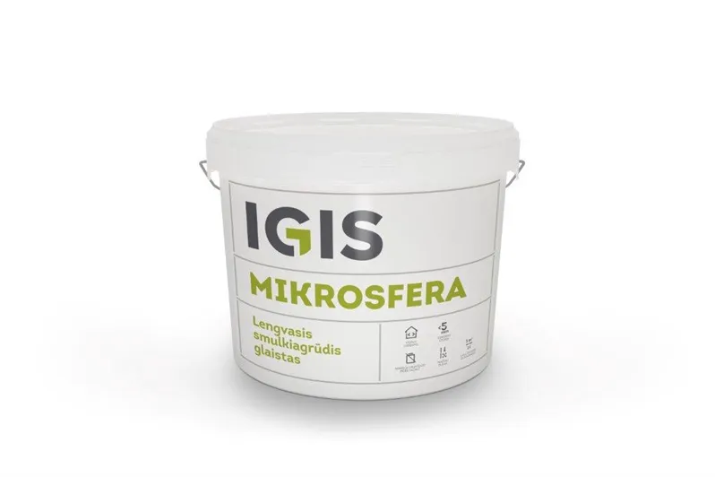 Igis finkornet glasur Microsphere 1 L