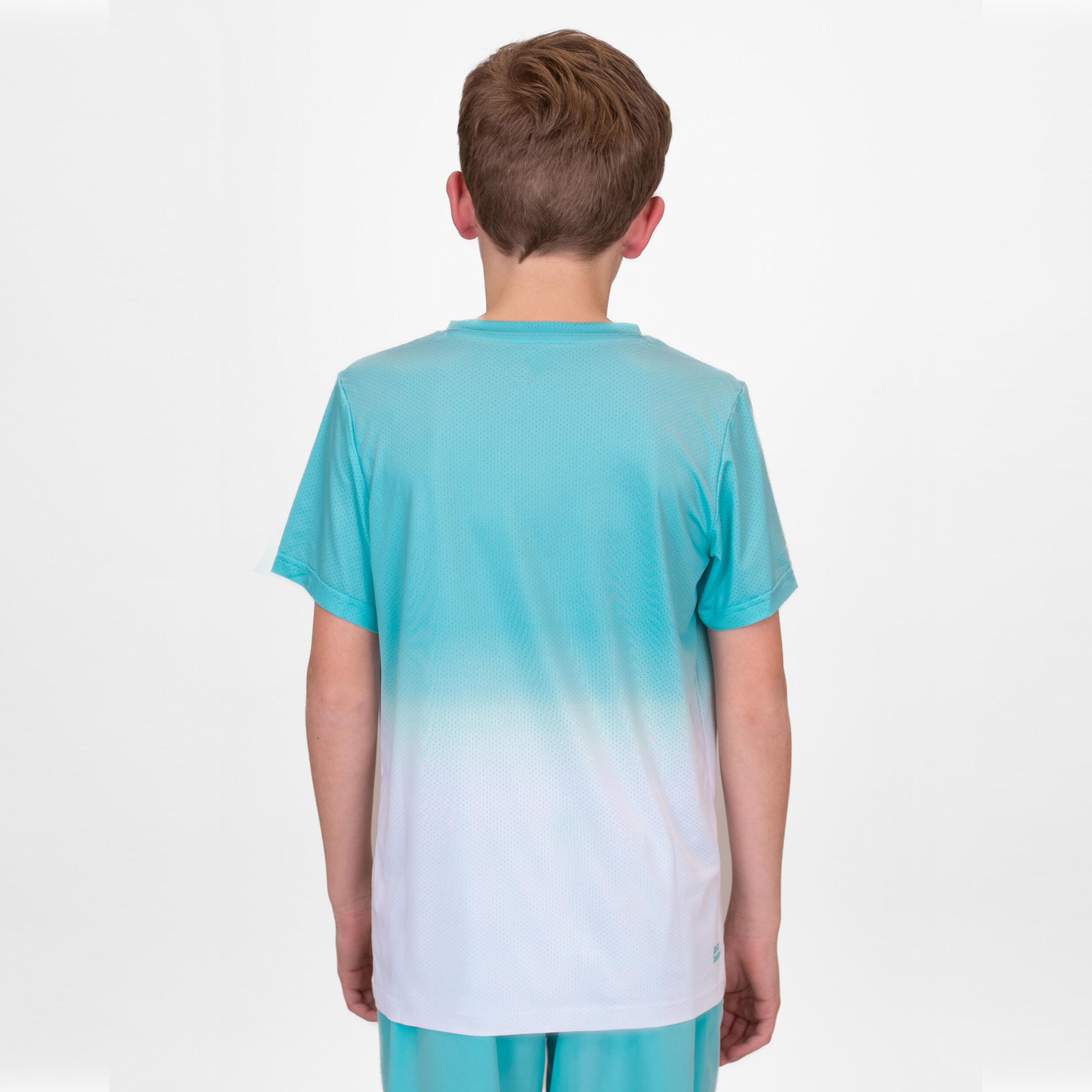BIDI BADU Crew Gradiant T-shirt Garçons - Turquoise , Blanc