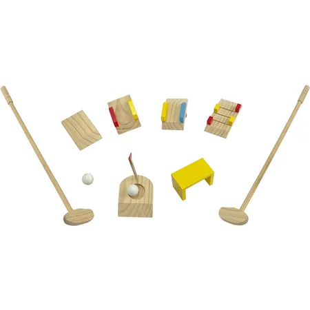Outdoor active Minigolf-Set 11-teilig