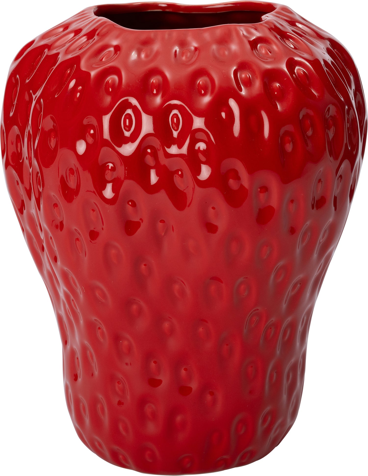 Intratuin vaas Berry rood D 17,8 H 21,5