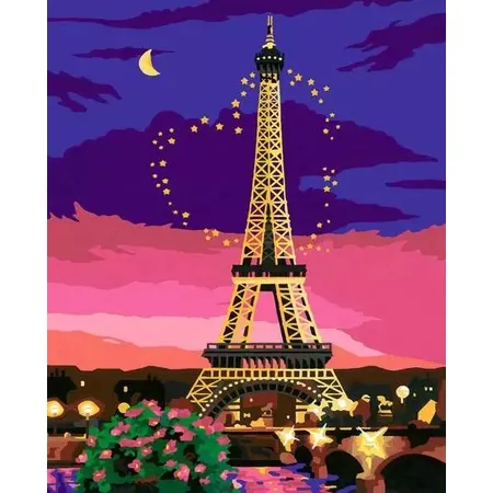 Ravensburger CreArt City of Love - Malen nach Zahlen für Erwachsene