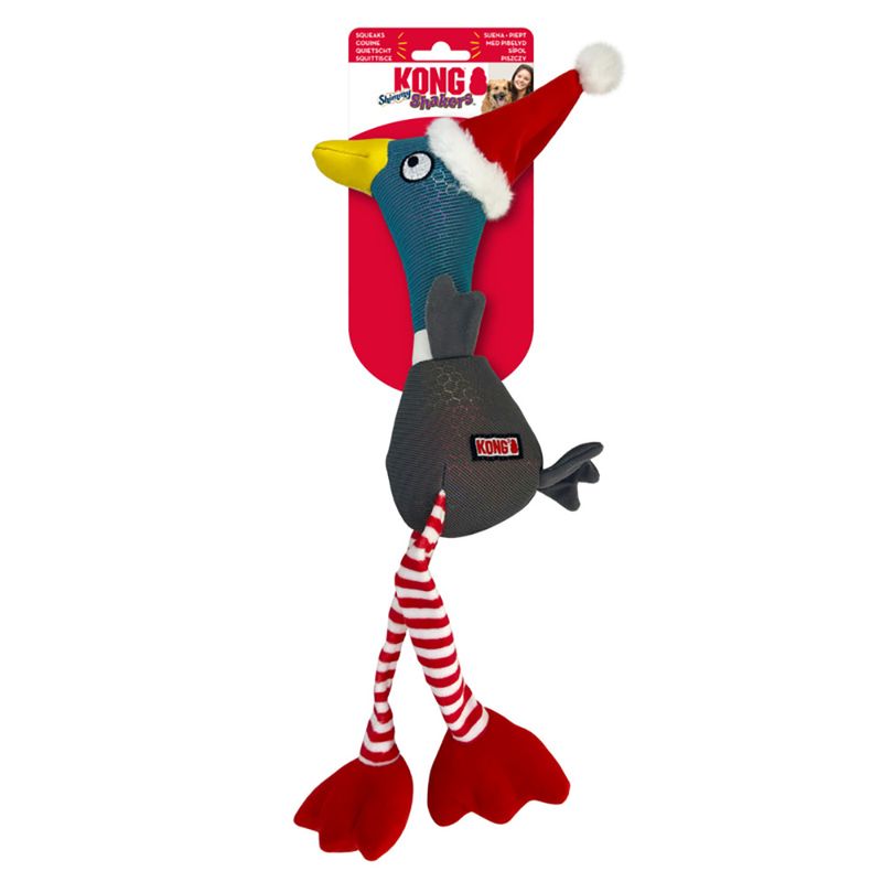 Jouet KONG Holiday Shakers Shimmy Canard