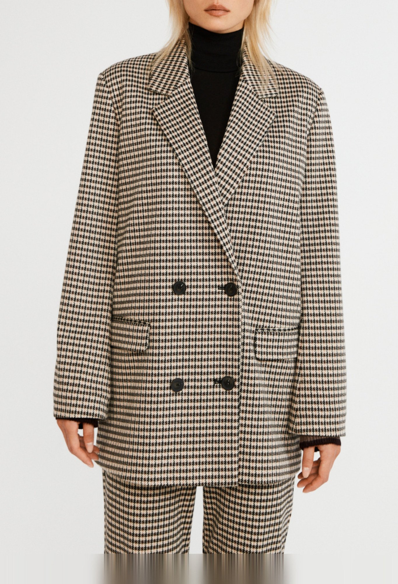 Veste &agrave; carreaux