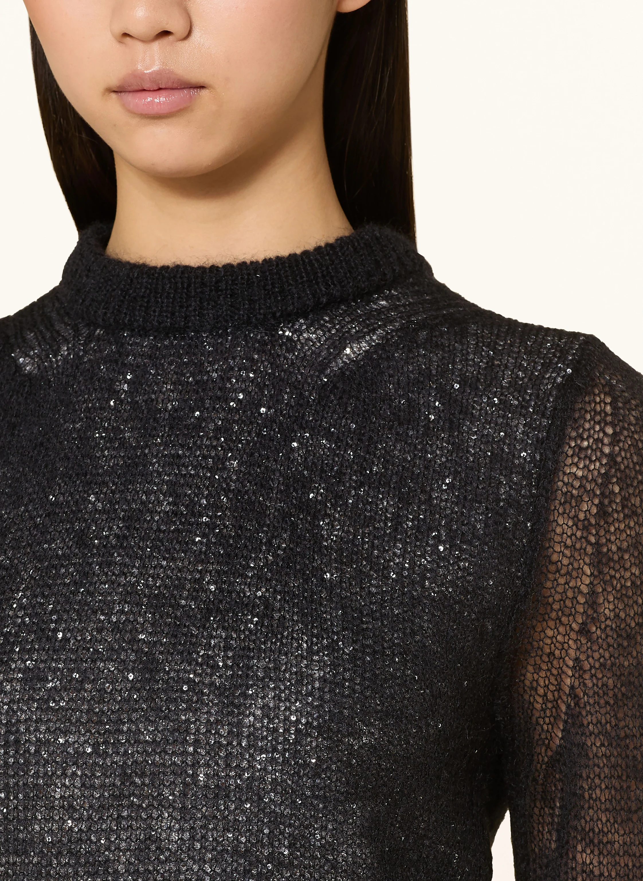 ba&sh Pullover DIEGO mit Pailletten