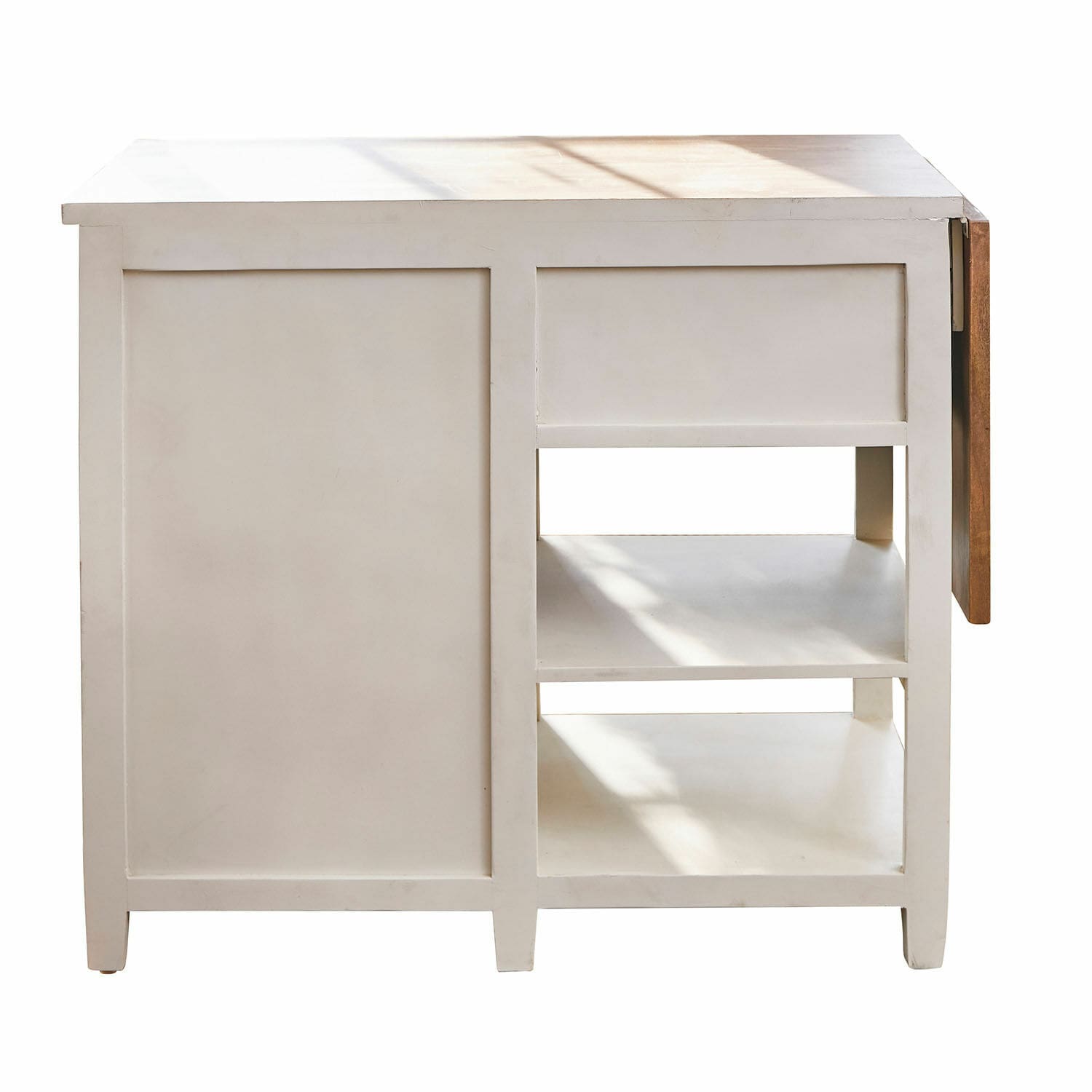 Küchenblock Vauthiermont creme/braun