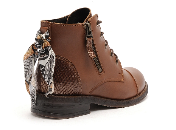Goodstep boots bottine plates femme 3502 belem marron