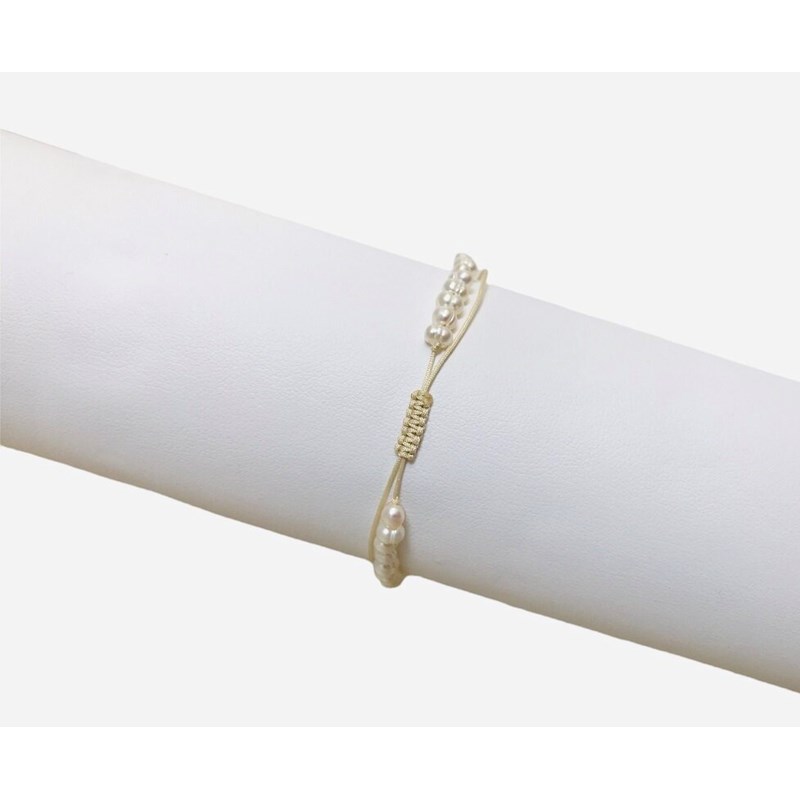 Bracelet réglable perle