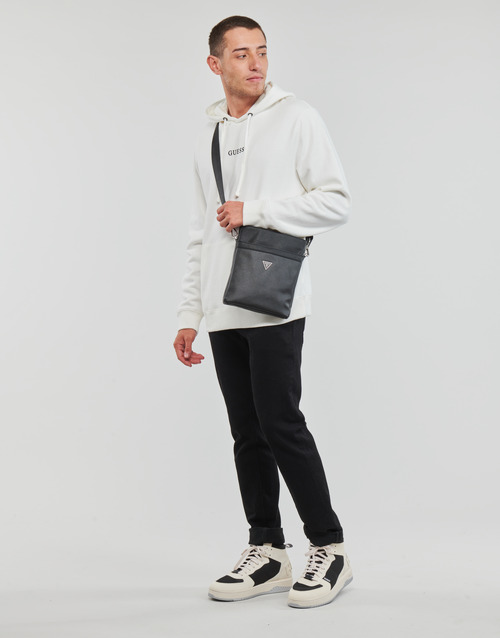 Guess - ROY GUESS HOODIE - Blanc