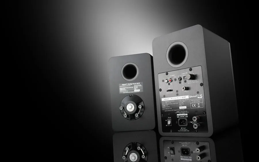 Elipson Prestige Facet 6B BT Phono Noir Enceintes sans fil hi-fi