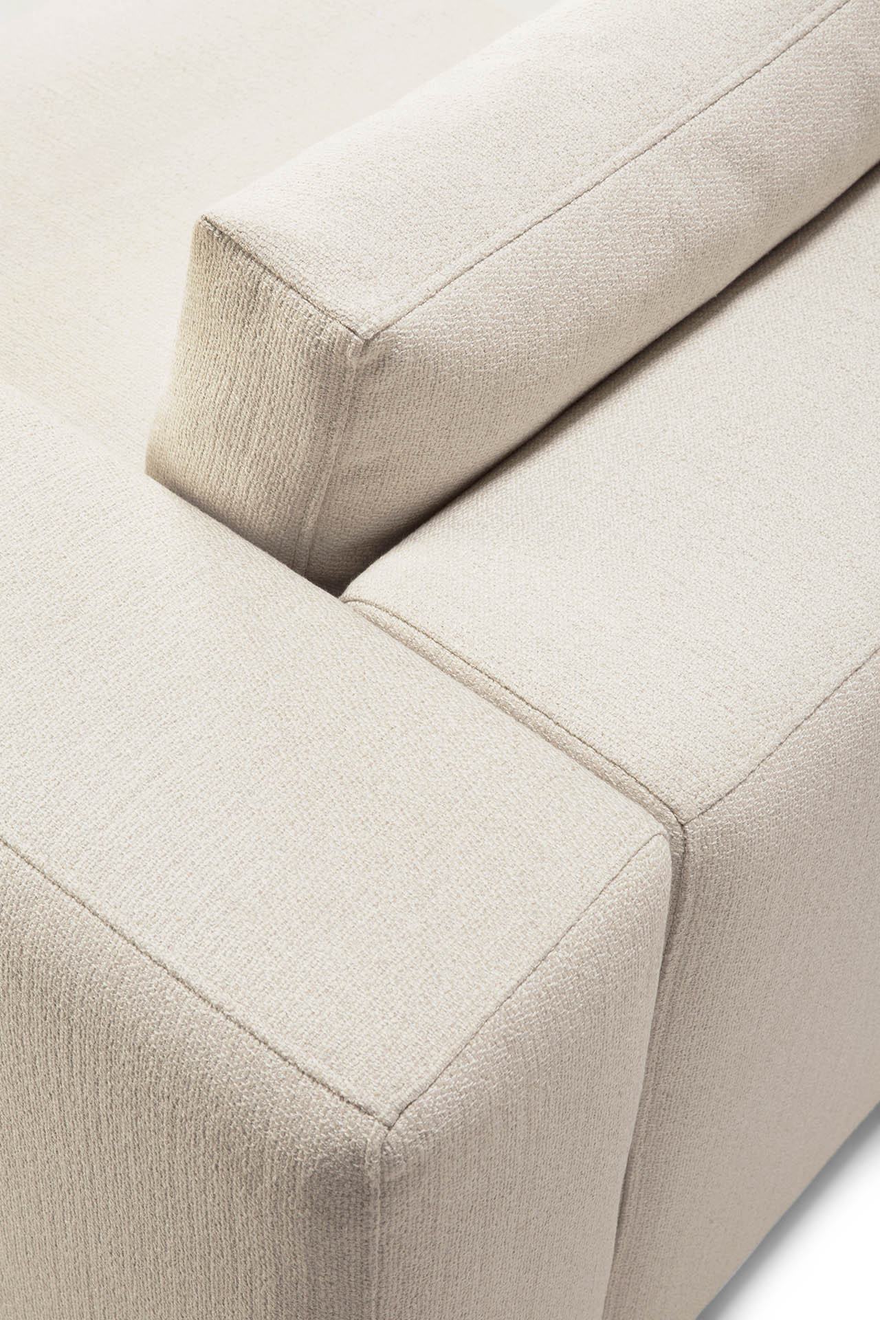 Mellow sofa - leuning links - off white