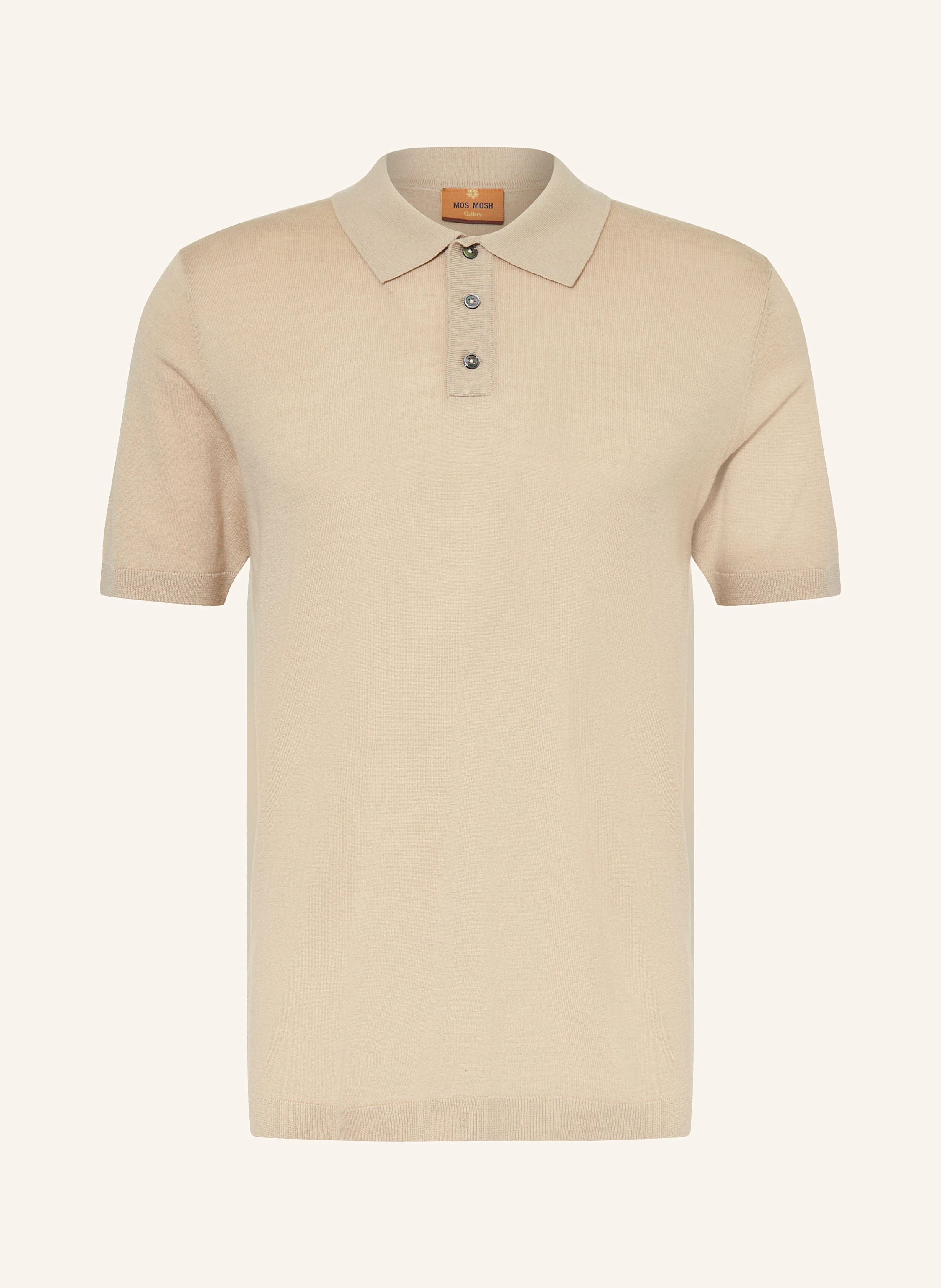 MOS MOSH Gallery Strick-Poloshirt MMGADAM