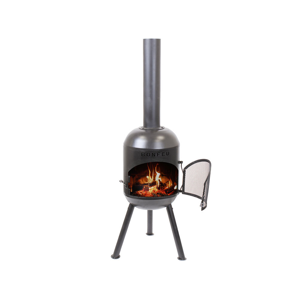 Bonfeu Bonsolo - Tuinhaard - Zwart - 34 cm