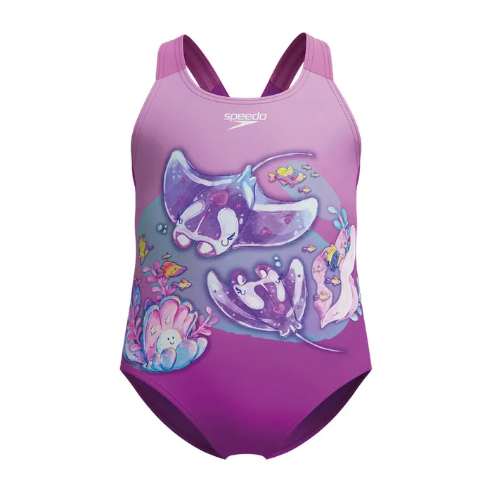 Speedo Digital Printed Badpak Meisjes