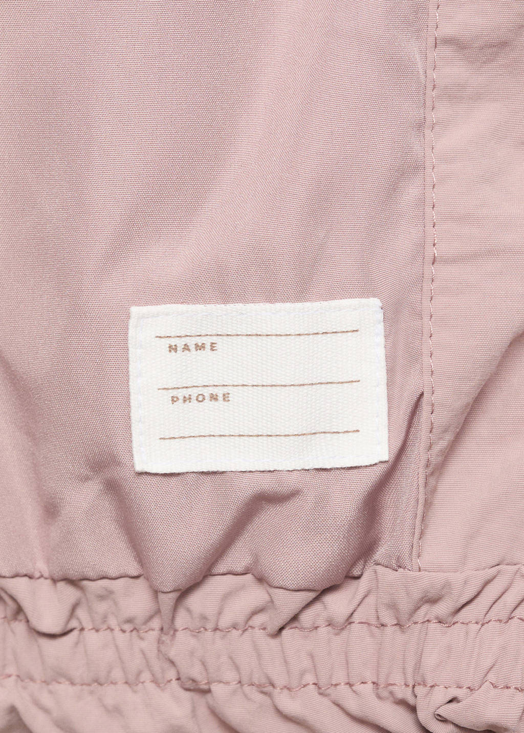 Mango Kids gewatteerde jas roze