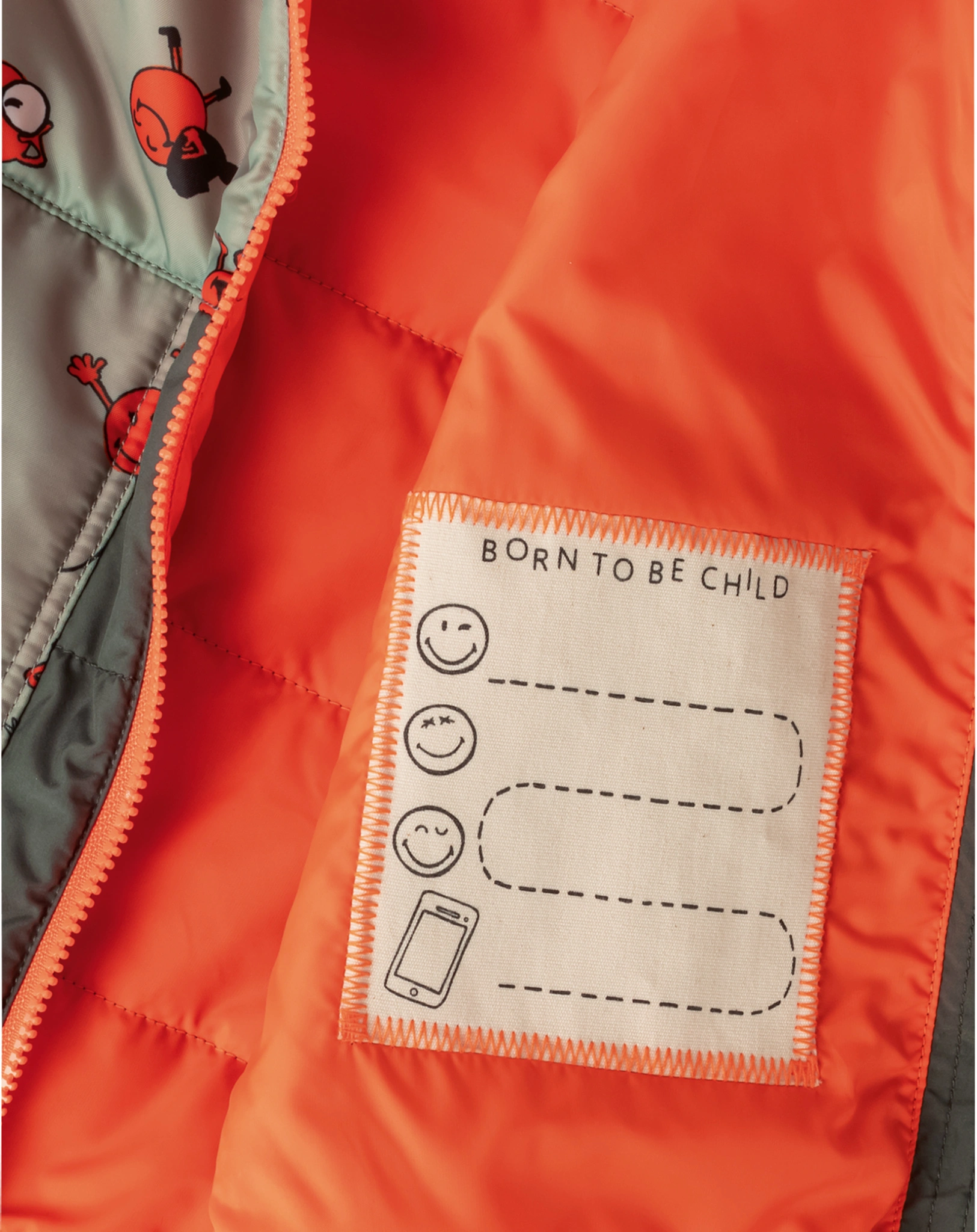 Outdoor-Weste SMILEYWORLD in mint leaf