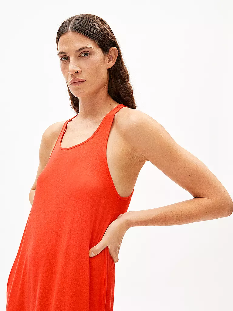 ARMEDANGELS Maxikleid NISAA rot