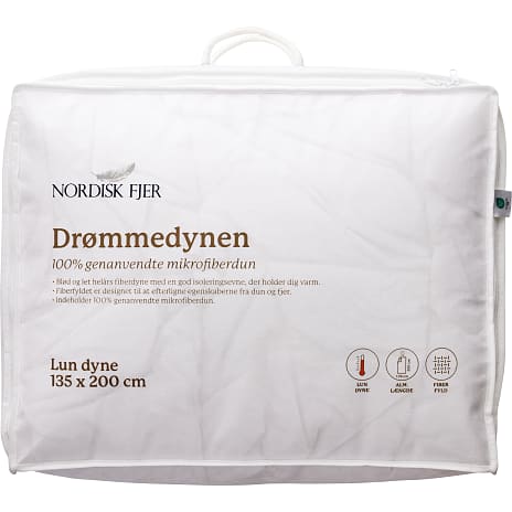 Nordisk Fjer drømmedynen 135x200 cm - Varm