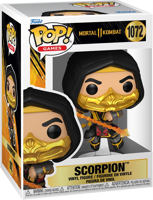 Funko POP Mortal Kombat 11 Fatality-actionfigur (Scorpion)