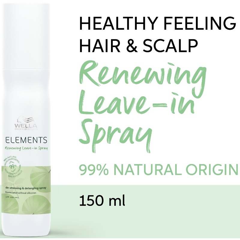 Wella Professionals Elements Destressing & Detangling Spray 150 ml