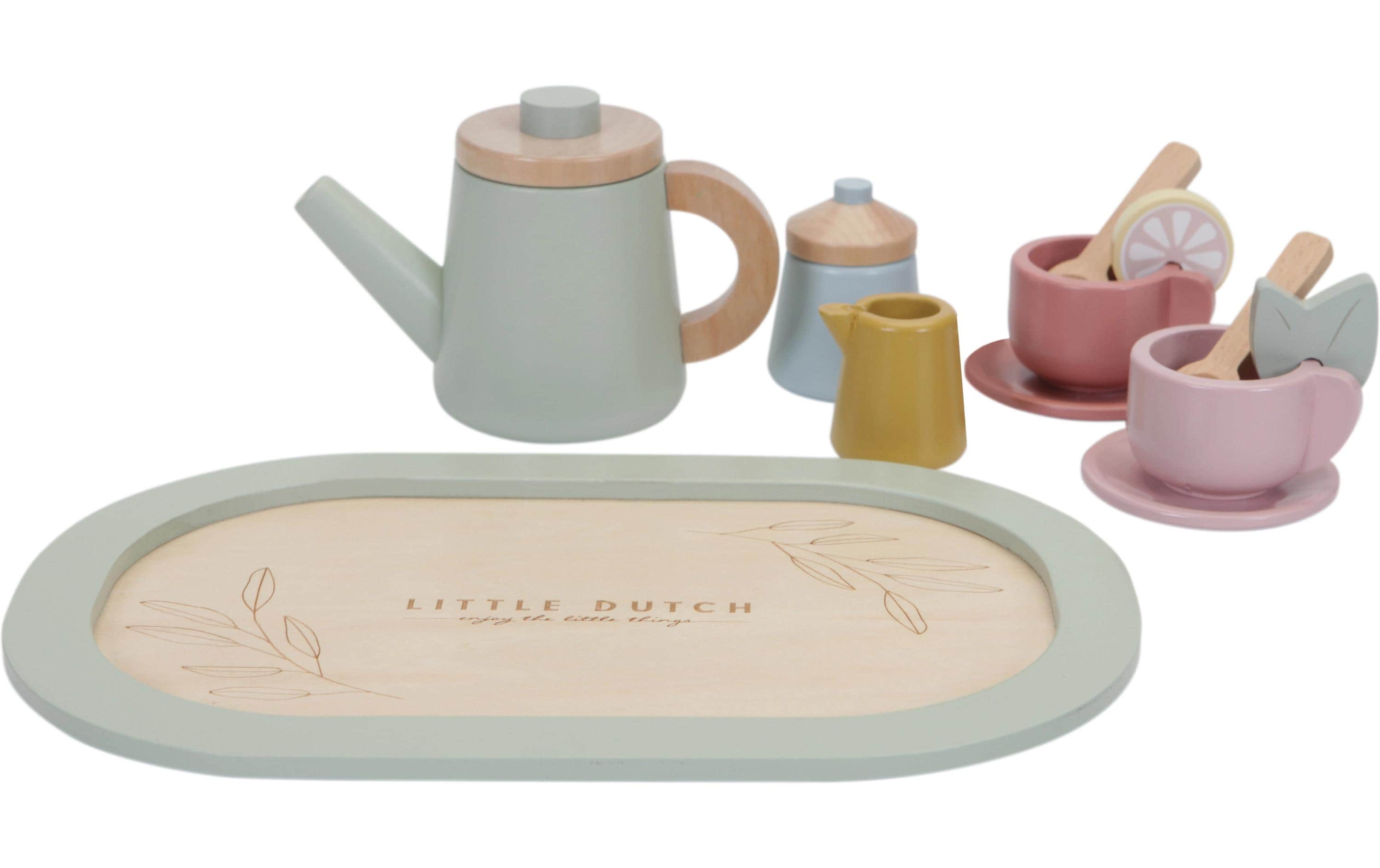 Spiel-Geschirr LD7006 Tee-setKinderspielset aus Holz