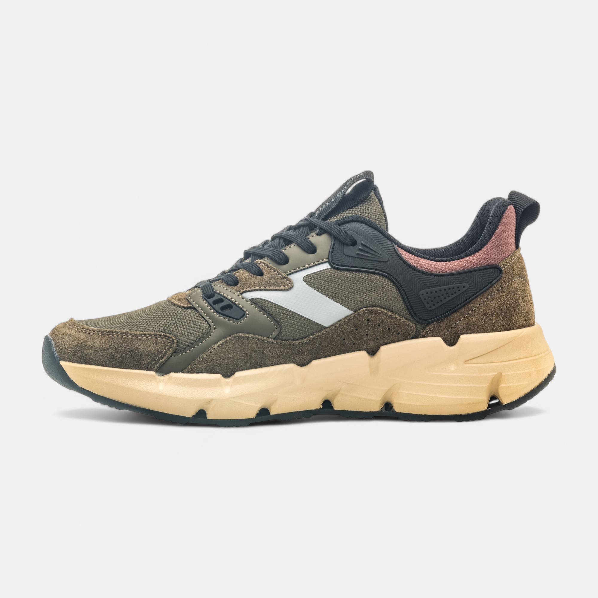 Baskets basses Homme kaki