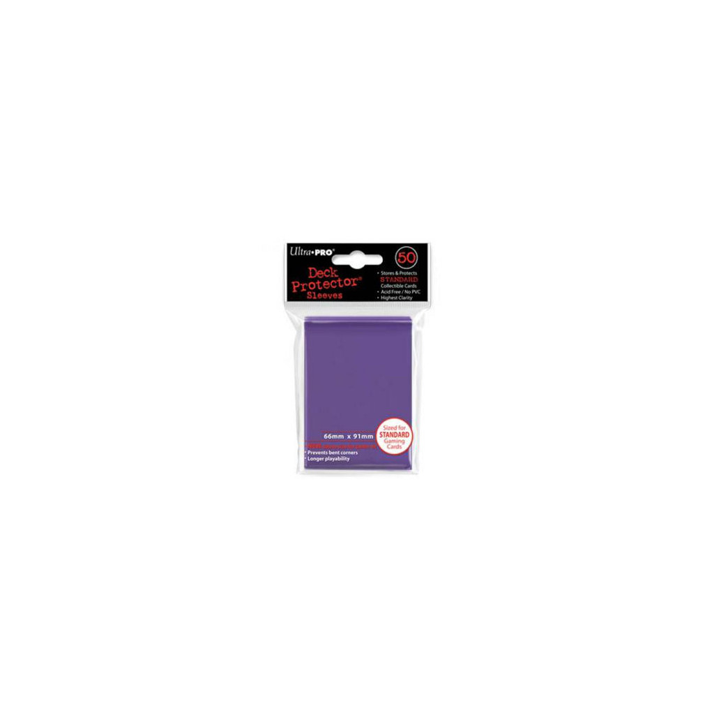 50 Protège Cartes Standard Violet - Ultra Pro