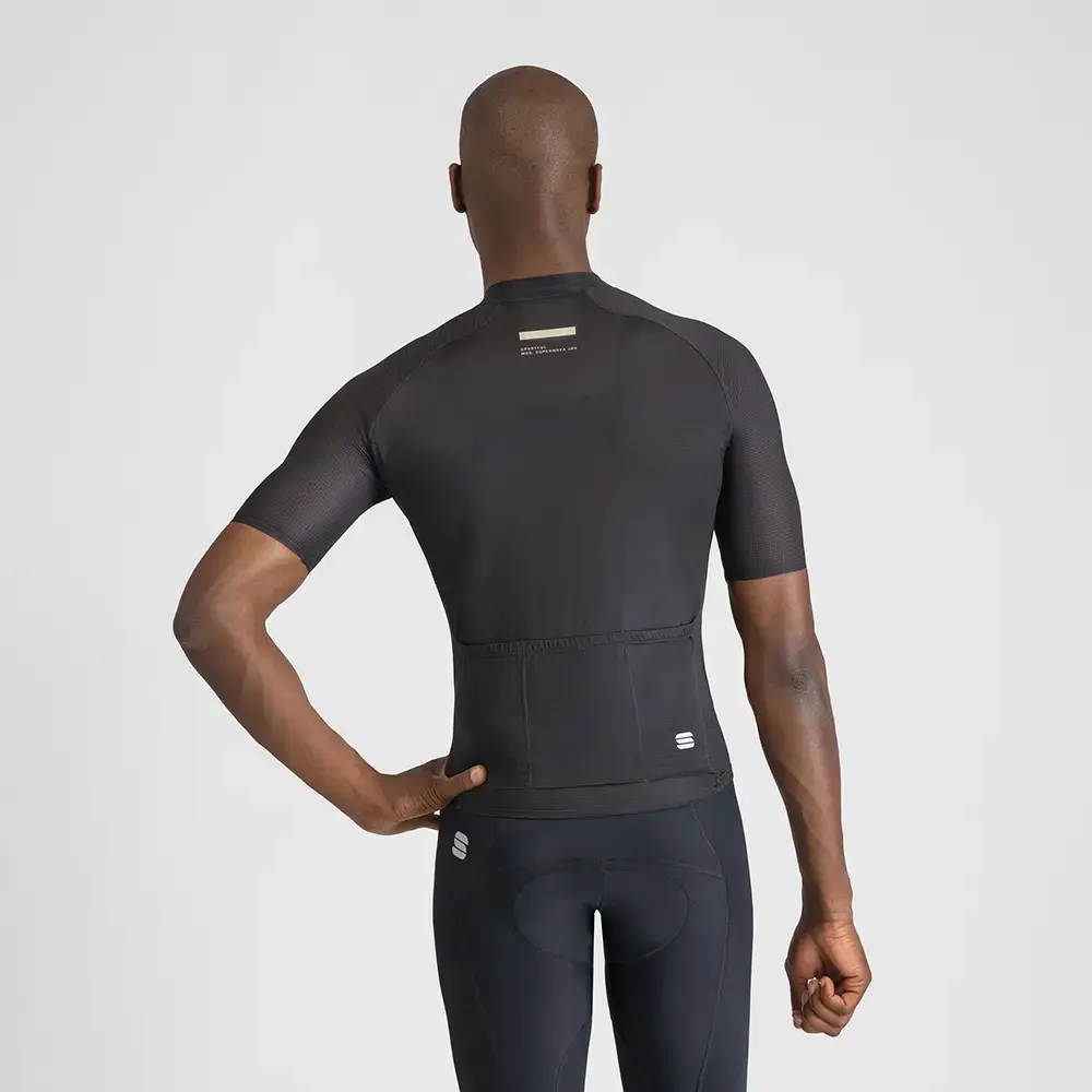 Sportful Supernova Fietsshirt Korte Mouwen Zwart Heren