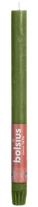 Bolsius Tafelkaars Olive 1ds