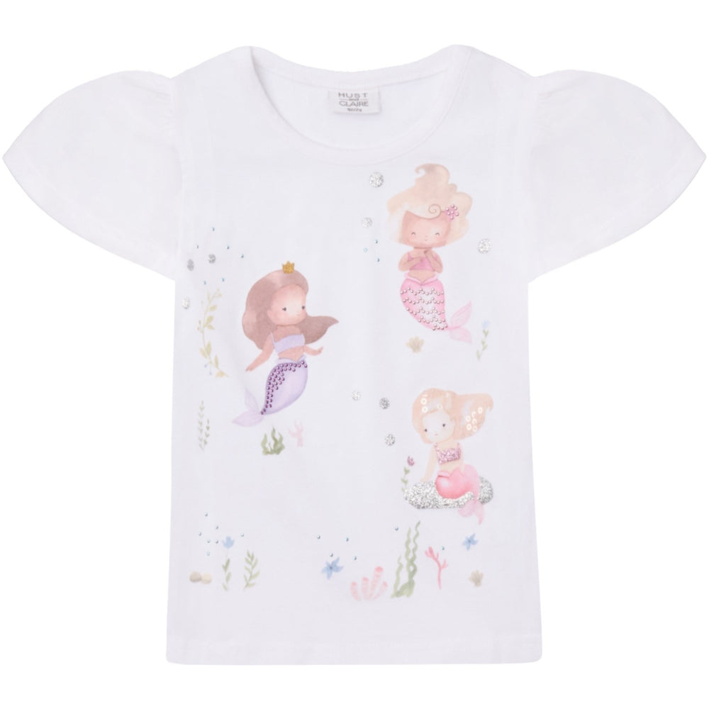 Køb Hust & Claire White Alma T-shirt