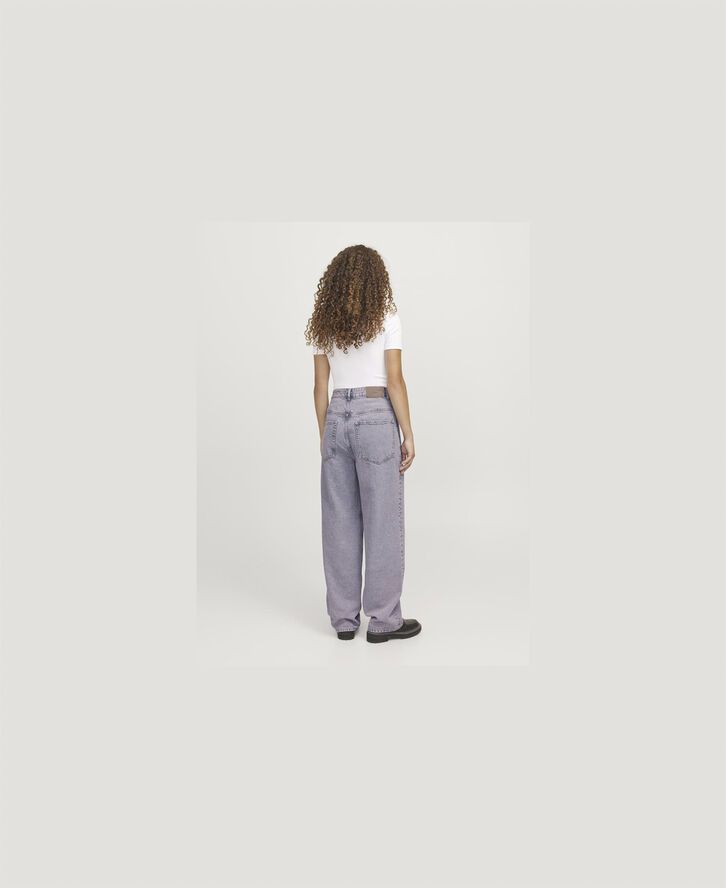 JJXX JXERIN BAGGY MW R212 JEANS EX DNM Medium blue denim/pink