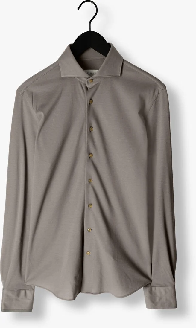 PROFUOMO groene profuomo casual overhemd shirt x-cutaway sc sf