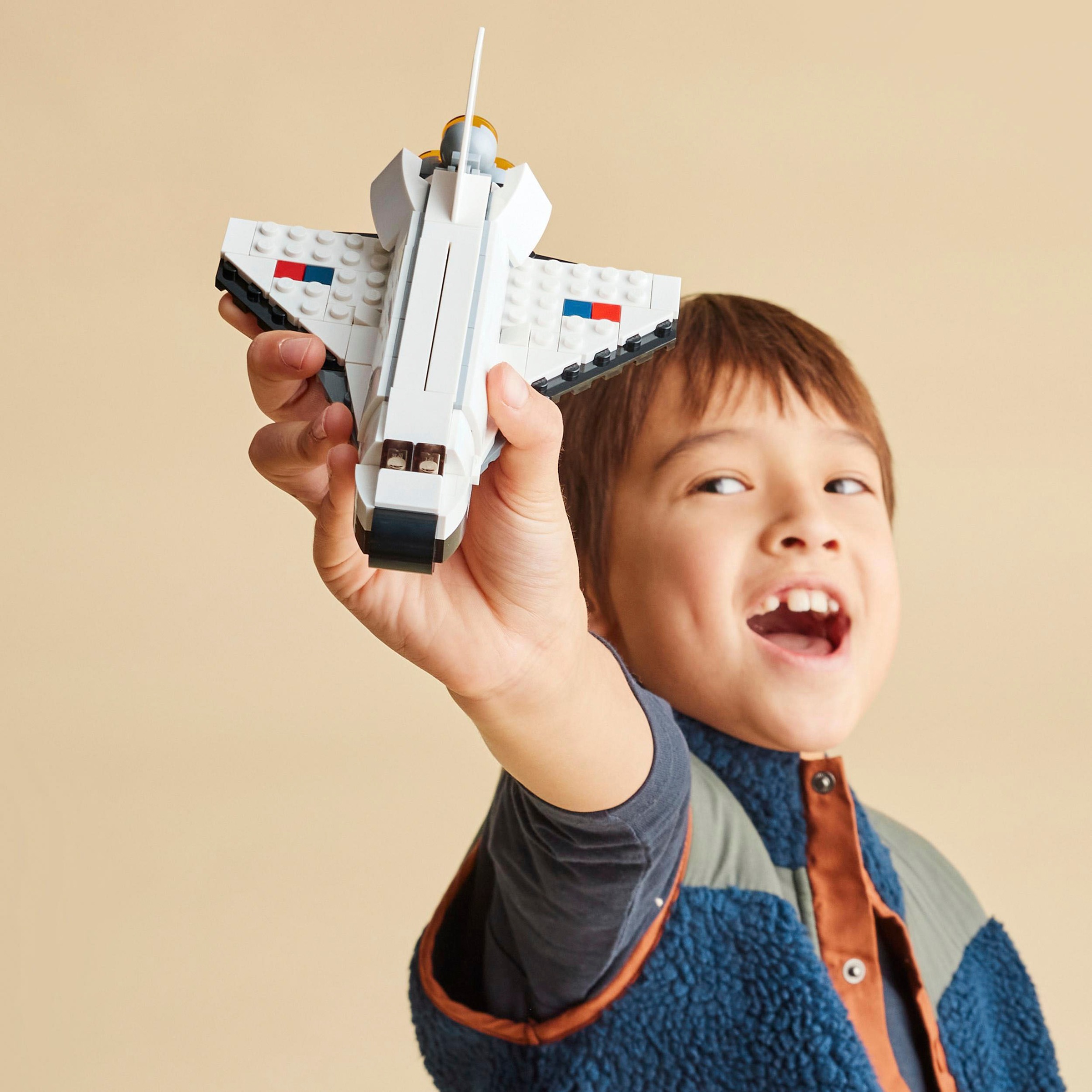 LEGO® Konstruktionsspielsteine »Spaceshuttle (31134), LEGO® Creator 3in1«