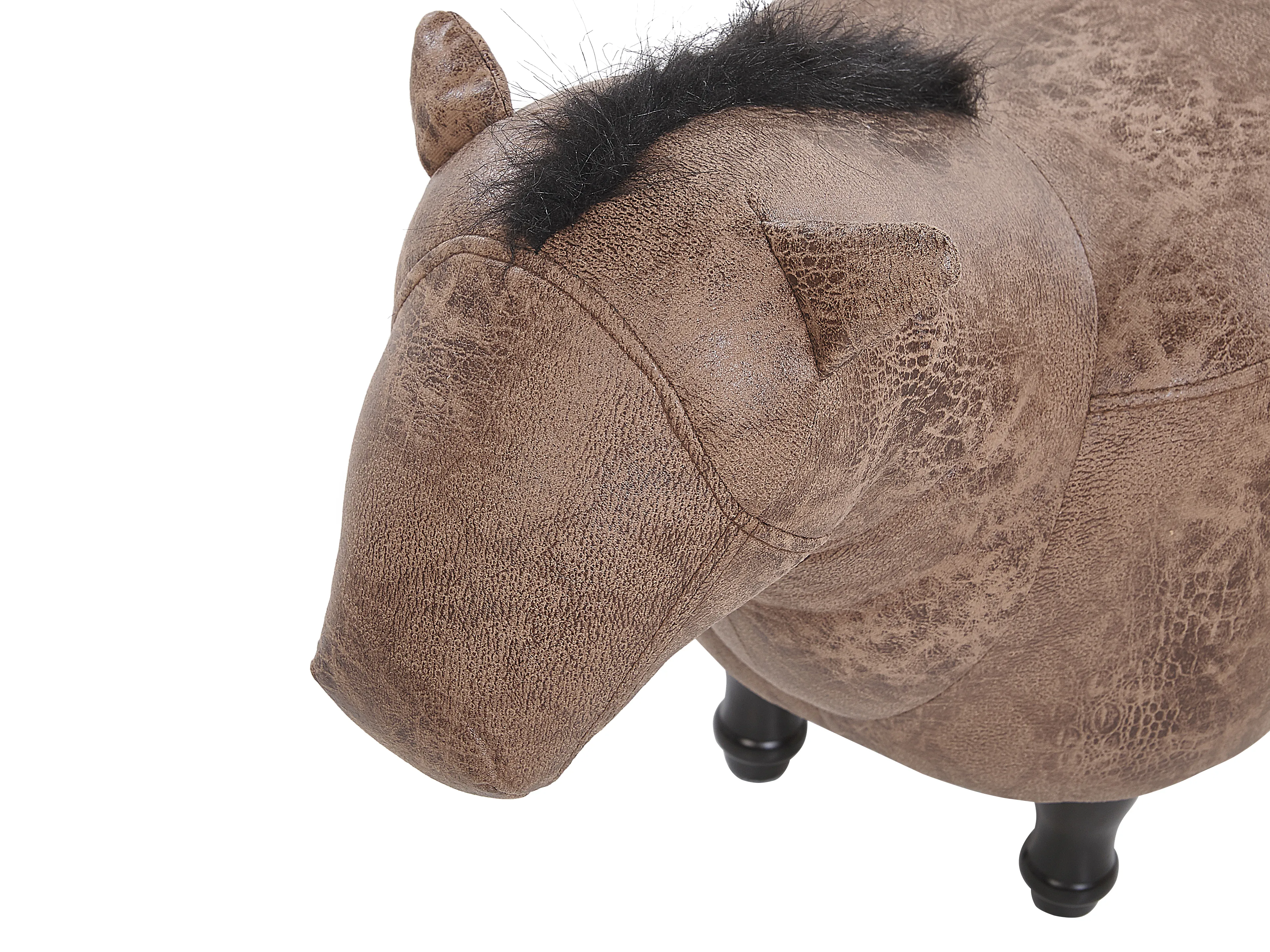 Dierenpoef HORSE Kunstleer Lichtbruin Paard