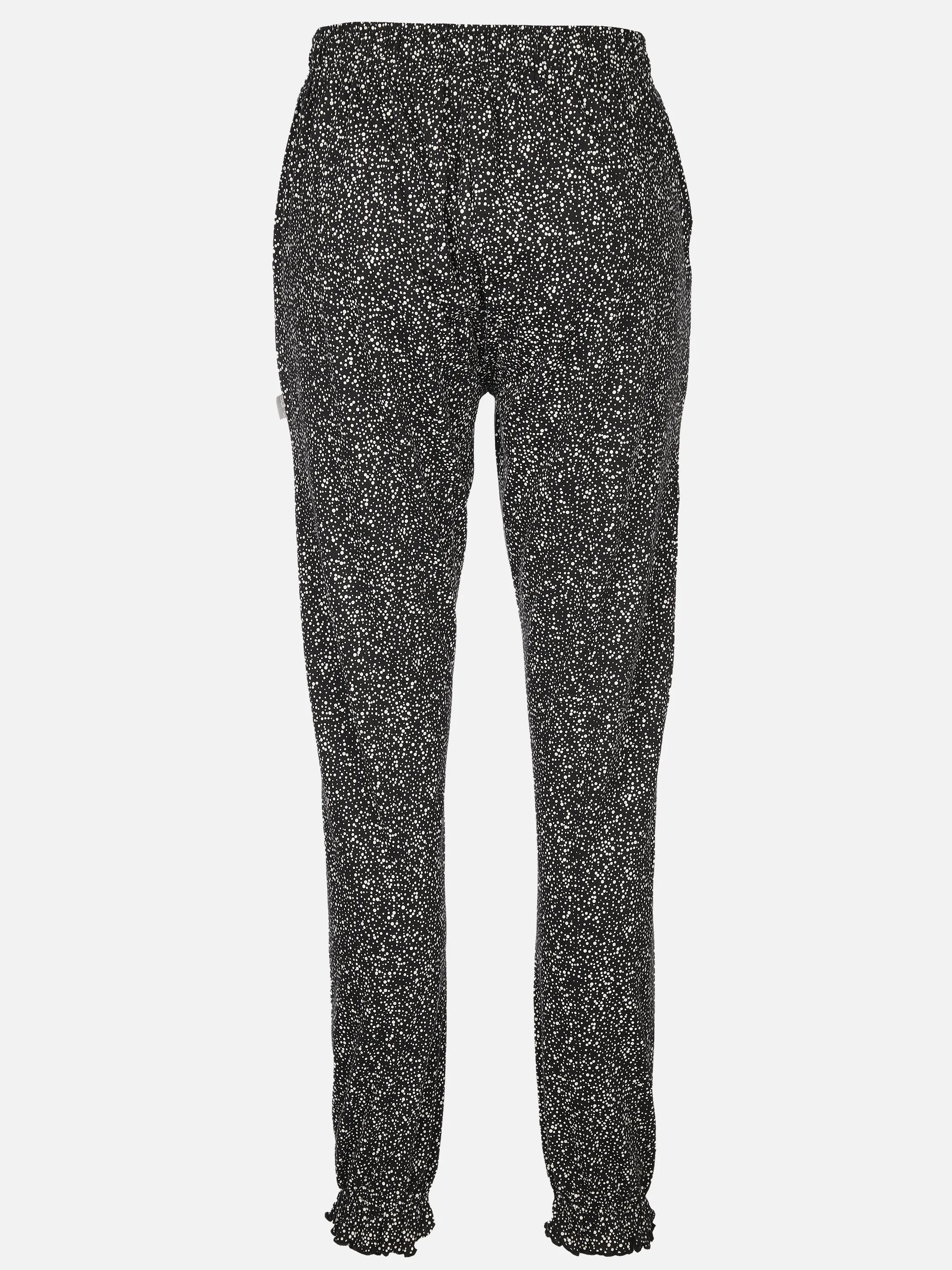 Damen Pyjamahose gemustert