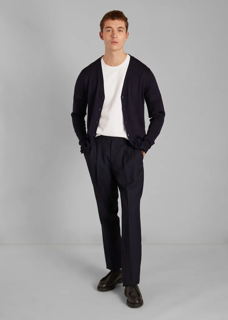 Cardigan Boutonné Mérinos L'Exception Paris