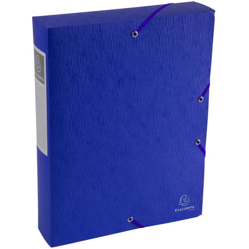 Boite de classement Exabox Dos 60mm Carte lustrée Scotten - A4